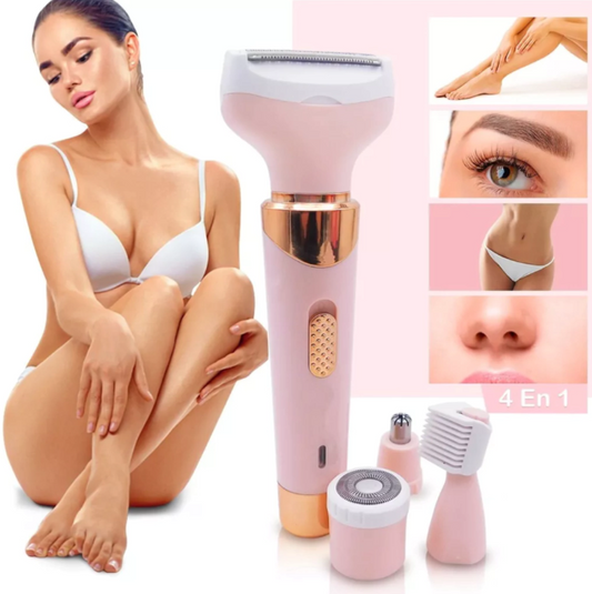 Depiladora Facial Corporal 4 En 1